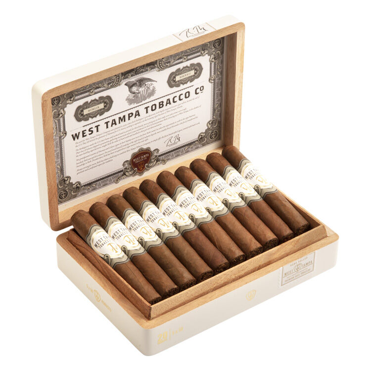West Tampa Tobacco Company White - Robusto